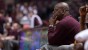 Associate Head Coach Glynn Cyprien watches from the bench